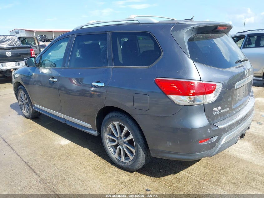 2014 Nissan Pathfinder VIN 5N1AR2MN0EC610879 IAAI salvage auction — NORMAL WEAR, Original (Texas), sold $375 on 2026-10-02 (photo 3)