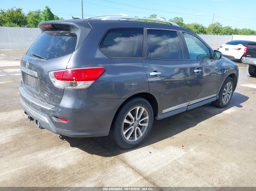 2014 Nissan Pathfinder VIN 5N1AR2MN0EC610879 IAAI salvage auction — NORMAL WEAR, Original (Texas), sold $375 on 2026-10-02 (photo 4)