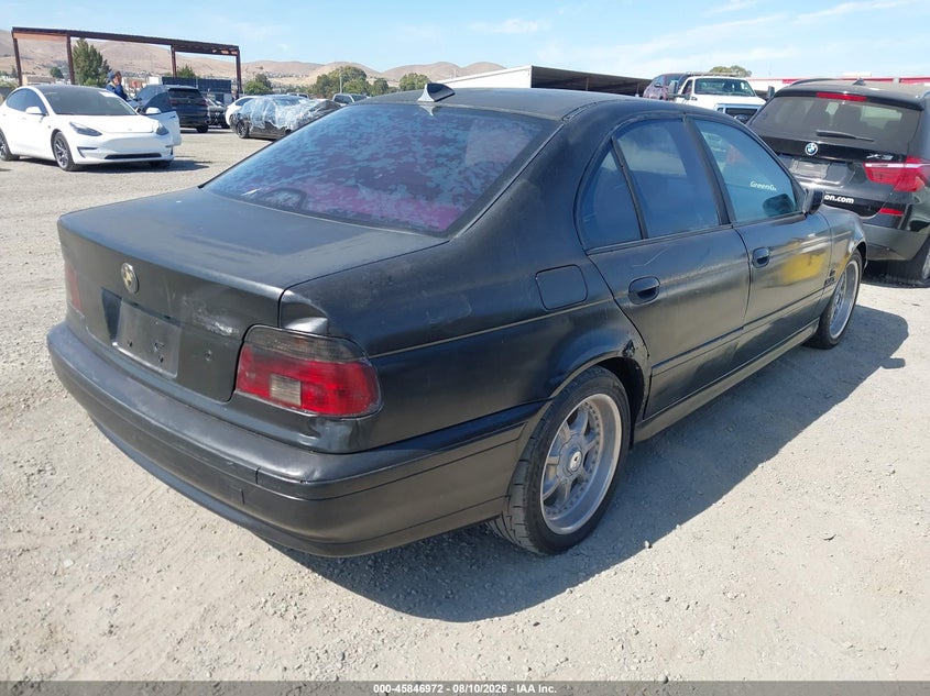 1998 BMW 5 series VIN WBADE6326WBW59469 IAAI salvage auction — NORMAL WEAR, Salvage Title - Dealer (California), sold $300 on 2026-08-27 (photo 4)