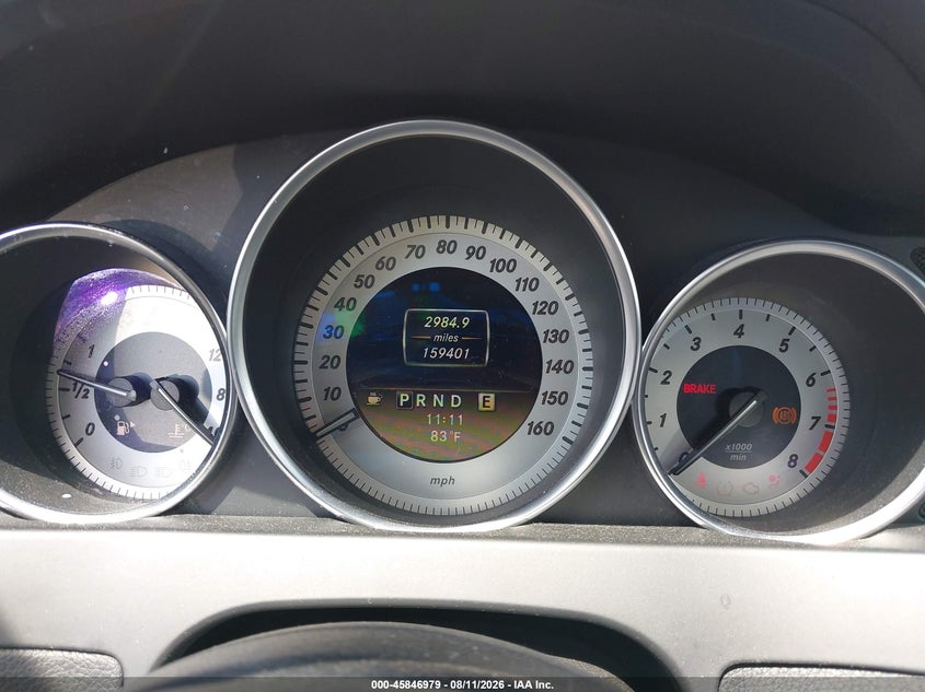 2012 Mercedes-benz C-klasse VIN WDDGF4HB1CA674849 IAAI salvage auction — NORMAL WEAR, Clear - Dealer Only (California), sold $450 on 2026-08-22 (photo 7)