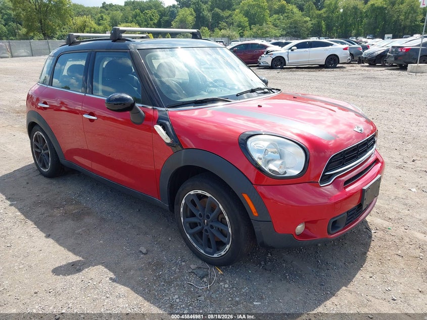 2016 Mini Countryman VIN WMWZC3C52GWT07164 IAAI salvage auction — NORMAL WEAR, Clear (New Jersey), sold $1,875 on 2026-08-29 (photo 1)