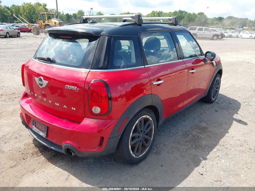 2016 Mini Countryman VIN WMWZC3C52GWT07164 IAAI salvage auction — NORMAL WEAR, Clear (New Jersey), sold $1,875 on 2026-08-29 (photo 4)