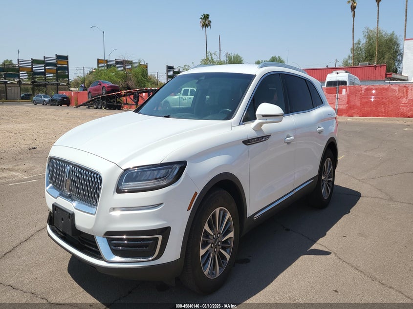 2020 Lincoln Nautilus VIN 2LMPJ6J98LBL26966 IAAI salvage auction — NORMAL WEAR, Clear (Arizona), sold $1,050 on 2026-09-29 (photo 2)