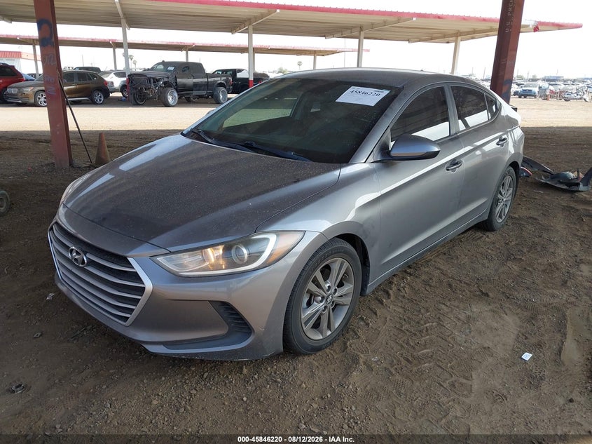 2018 Hyundai Elantra VIN 5NPD84LF0JH248528 IAAI salvage auction — REAR END, Wait Title, sold $2,900 on 2026-08-23 (photo 2)