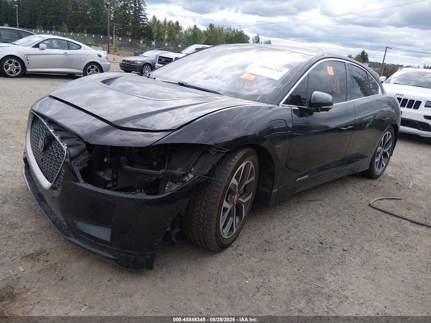 2019 Jaguar I-pace VIN SADHD2S13K1F61550 IAAI salvage auction — FRONT END, Salvage Title, sold $7,050 on 2026-09-09 (photo 2)