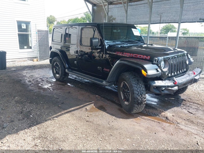 2019 Jeep Wrangler / VIN 1C4HJXFN0KW501918 — IAAI salvage auction photo