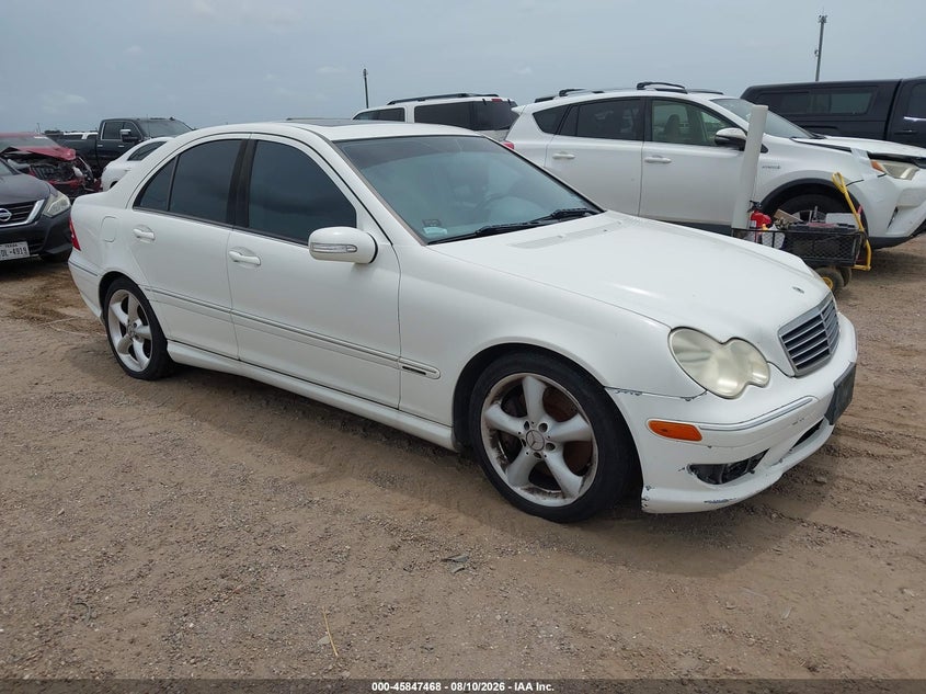 2006 Mercedes-benz C class VIN WDBRF52H26F752986 IAAI salvage auction — NORMAL WEAR, Original (Texas), sold $775 on 2026-08-19 (photo 1)