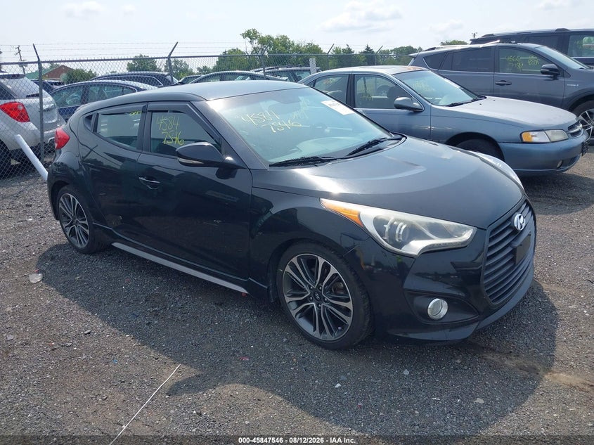2016 Hyundai Veloster VIN KMHTC6AE7GU278958 IAAI salvage auction — NORMAL WEAR, Clear (Virginia), sold $650 on 2026-08-20 (photo 1)