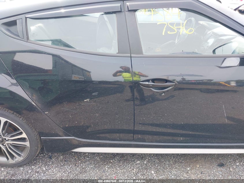 2016 Hyundai Veloster VIN KMHTC6AE7GU278958 IAAI salvage auction — NORMAL WEAR, Clear (Virginia), sold $650 on 2026-08-20 (photo 6)