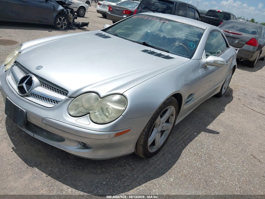 2005 Mercedes-benz Sl-class VIN WDBSK75F05F099169 IAAI salvage auction — NORMAL WEAR, Original (Texas), sold $425 on 2026-08-19 (photo 2)