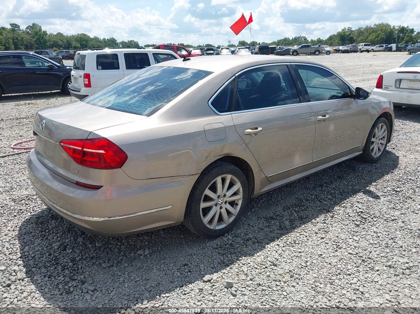 2016 Volkswagen Passat VIN 1VWAT7A33GC021850 IAAI salvage auction — Normal Wear & Tear, Clear, sold $1,650 on 2026-09-21 (photo 4)