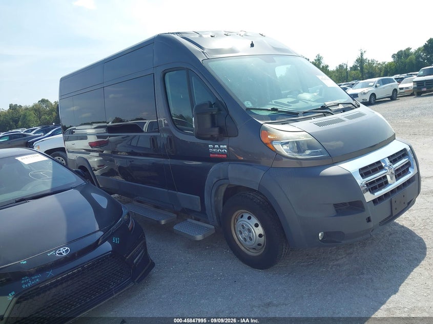 2017 Ram Promaster 2500 VIN 3C6TRVPGXHE524320 — IAAI salvage auction photo