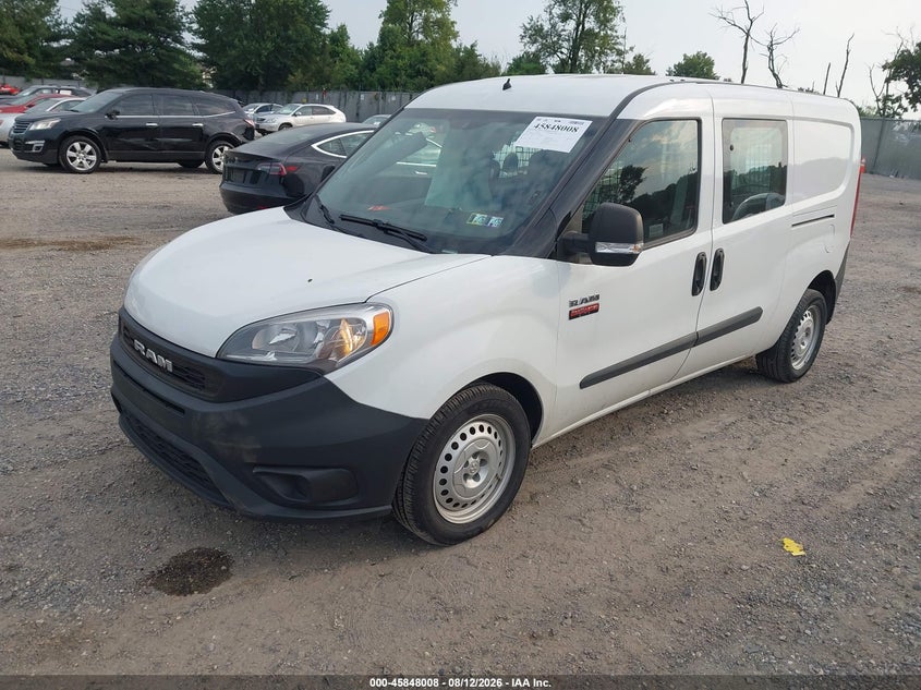 2021 Ram Promaster city VIN ZFBHRFAB9M6T46260 IAAI salvage auction — RIGHT SIDE, Clear (Pennsylvania), sold $9,100 on 2026-08-18 (photo 2)