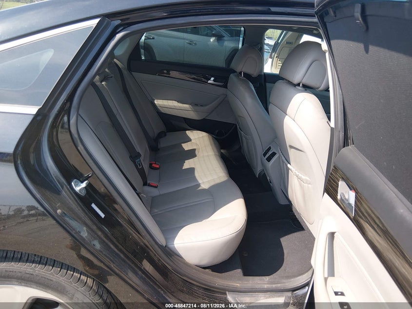 2016 Hyundai Sonata hybrid VIN KMHE34L18GA012728 IAAI salvage auction — SIDE, Regular Certificate (Iowa), sold $1,100 on 2026-09-07 (photo 8)