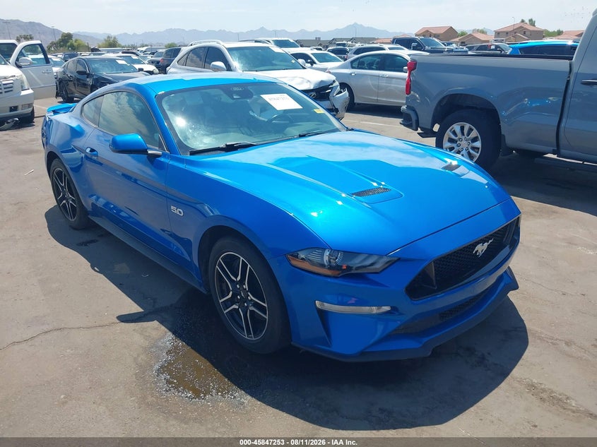 2019 Ford Mustang VIN 1FA6P8CF0K5102382 — IAAI salvage auction photo