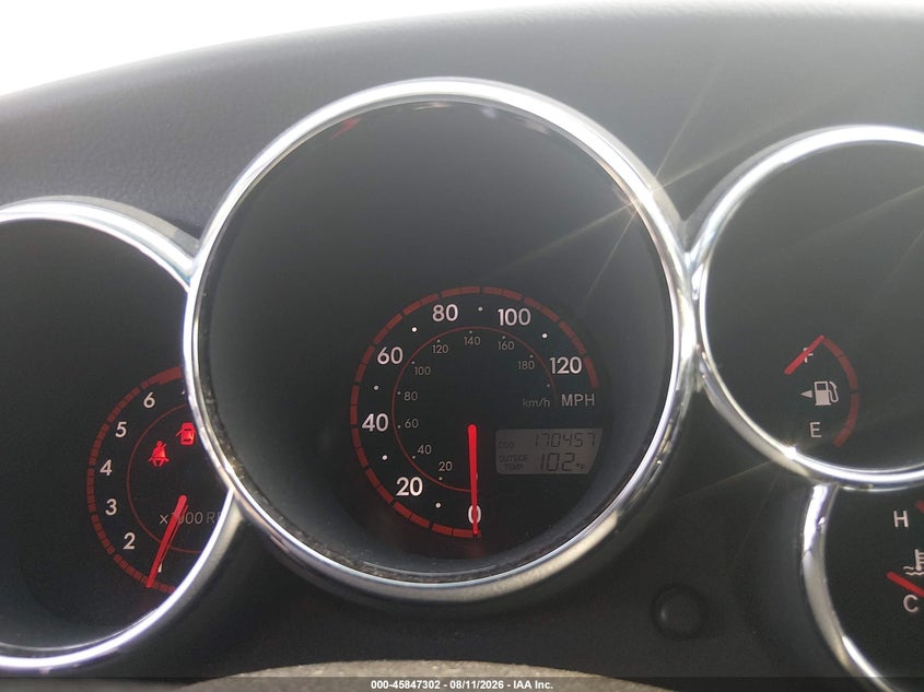 2008 Pontiac Vibe VIN 5Y2SL65888Z422302 IAAI salvage auction — LEFT FRONT, Salvage (Arizona), sold $725 on 2026-08-29 (photo 7)
