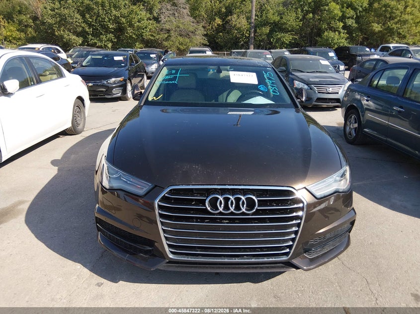 2017 Audi A6 VIN WAUD8AFC4HN031975 IAAI salvage auction — NORMAL WEAR, Original (Texas), sold $10,800 on 2026-08-31 (photo 6)