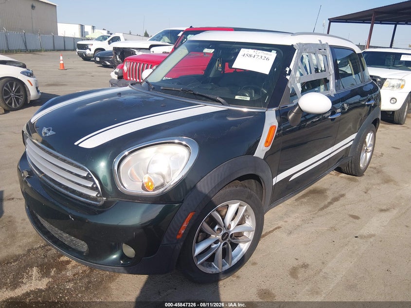 2014 Mini Countryman VIN WMWZB3C54EWR38482 IAAI salvage auction — NORMAL WEAR, Clear - Dealer Only (California), sold $125 on 2026-08-18 (photo 2)