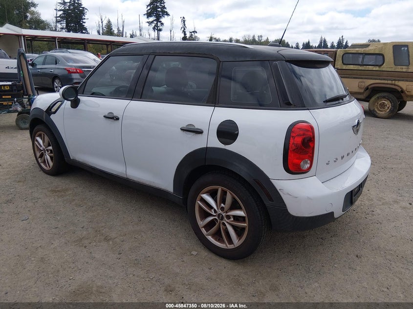 2014 Mini Countryman VIN WMWZB3C58EWR37738 IAAI salvage auction — NORMAL WEAR, Clear (Washington), sold $825 on 2026-08-19 (photo 3)