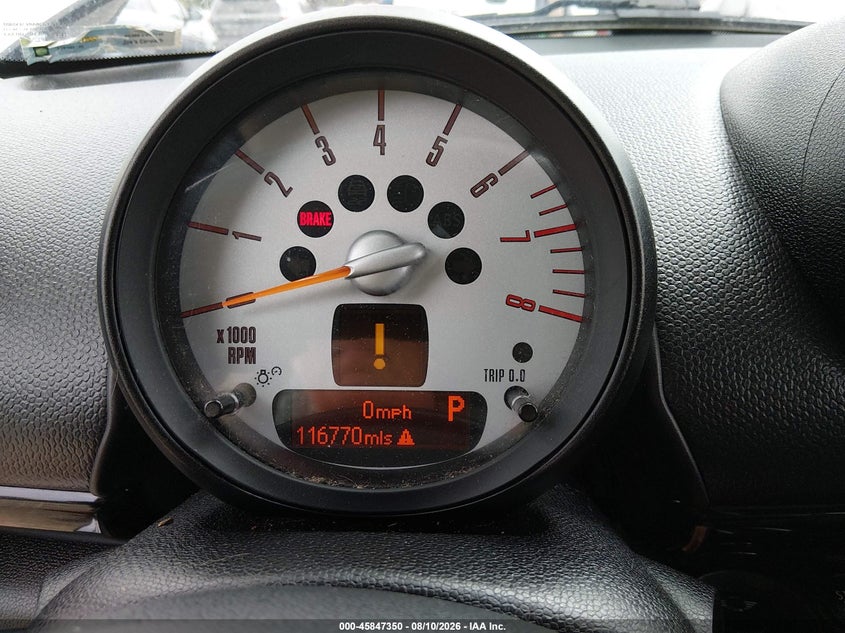 2014 Mini Countryman VIN WMWZB3C58EWR37738 IAAI salvage auction — NORMAL WEAR, Clear (Washington), sold $825 on 2026-08-19 (photo 7)