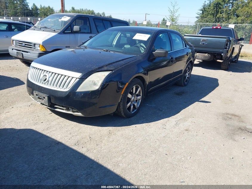 2010 Mercury Milan VIN 3MEHM0JA8AR600652 IAAI salvage auction — LEFT FRONT, Clear (Washington), sold $275 on 2026-09-09 (photo 2)