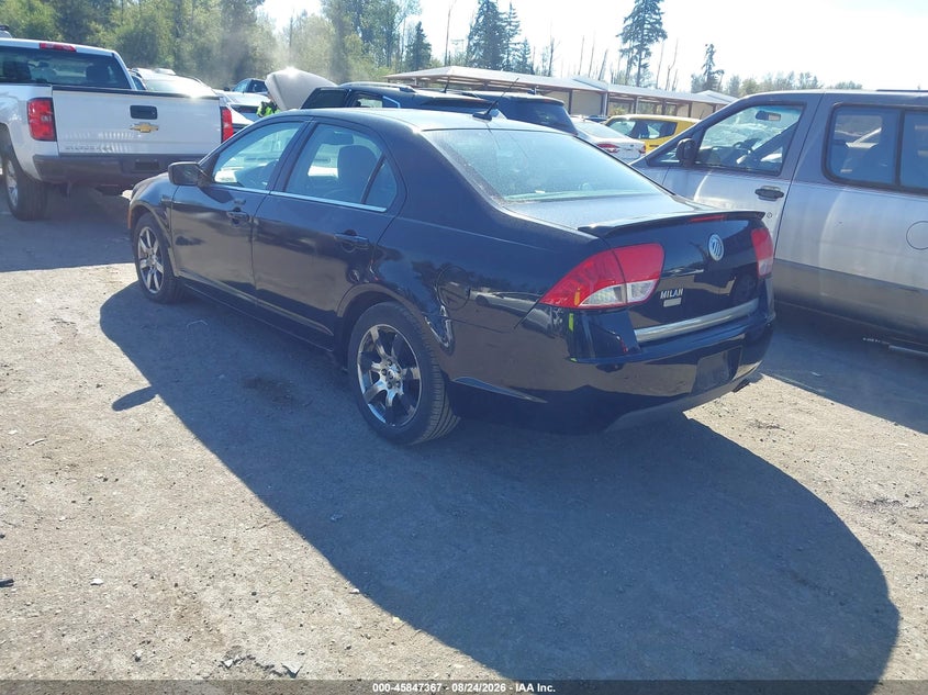 2010 Mercury Milan VIN 3MEHM0JA8AR600652 IAAI salvage auction — LEFT FRONT, Clear (Washington), sold $275 on 2026-09-09 (photo 3)