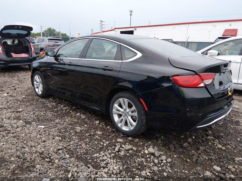 2015 Chrysler 200 VIN 1C3CCCAB3FN752619 IAAI salvage auction — REAR END, Salvage (Ohio), sold $1,350 on 2026-08-20 (photo 3)