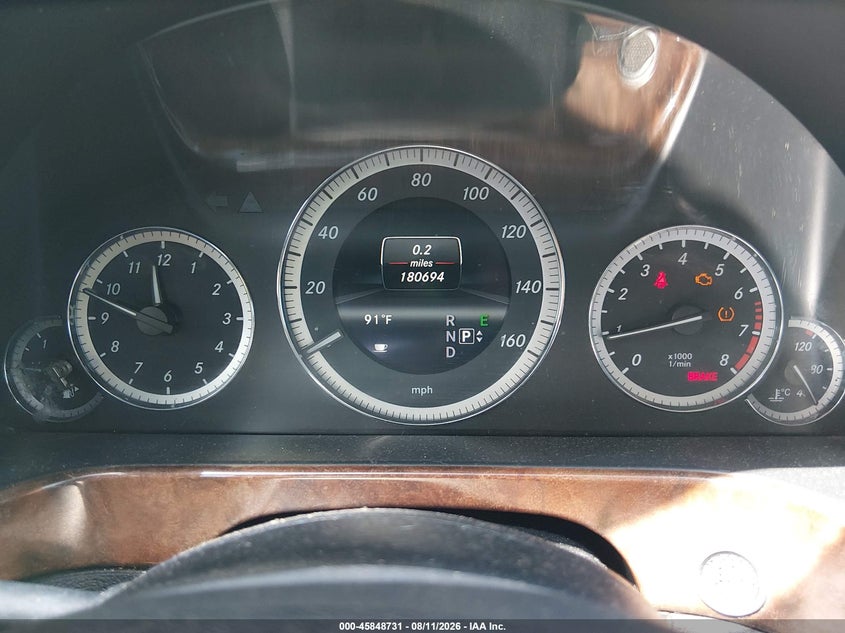 2013 Mercedes-benz E-class VIN WDDHH8JB5DA764961 IAAI salvage auction — NORMAL WEAR, Clear (Texas), sold $900 on 2026-08-20 (photo 7)