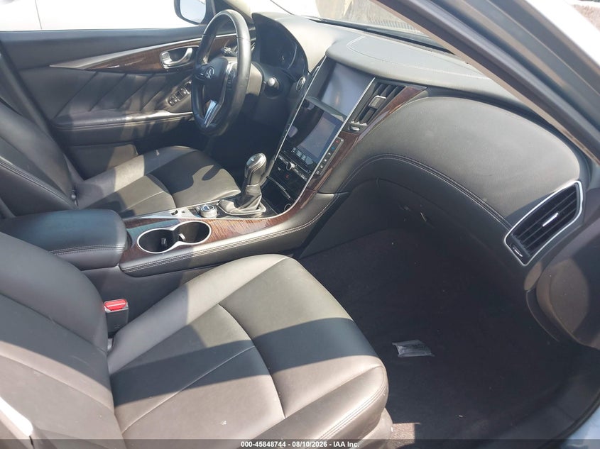 2019 Infiniti Q50 VIN JN1EV7AR1KM556832 IAAI salvage auction — UNKNOWN, Clear (New York), sold $5,000 on 2026-08-29 (photo 5)
