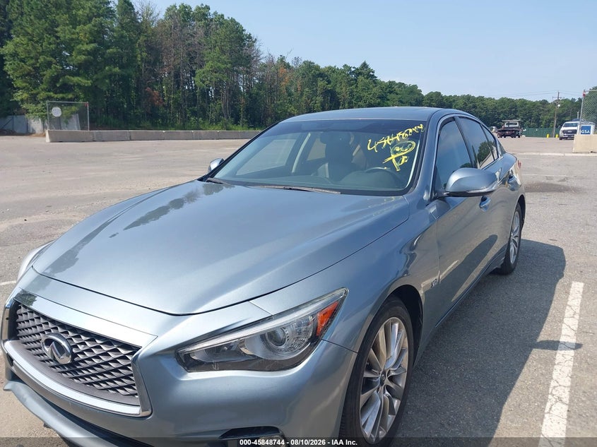 2019 Infiniti Q50 VIN JN1EV7AR1KM556832 IAAI salvage auction — UNKNOWN, Clear (New York), sold $5,000 on 2026-08-29 (photo 6)