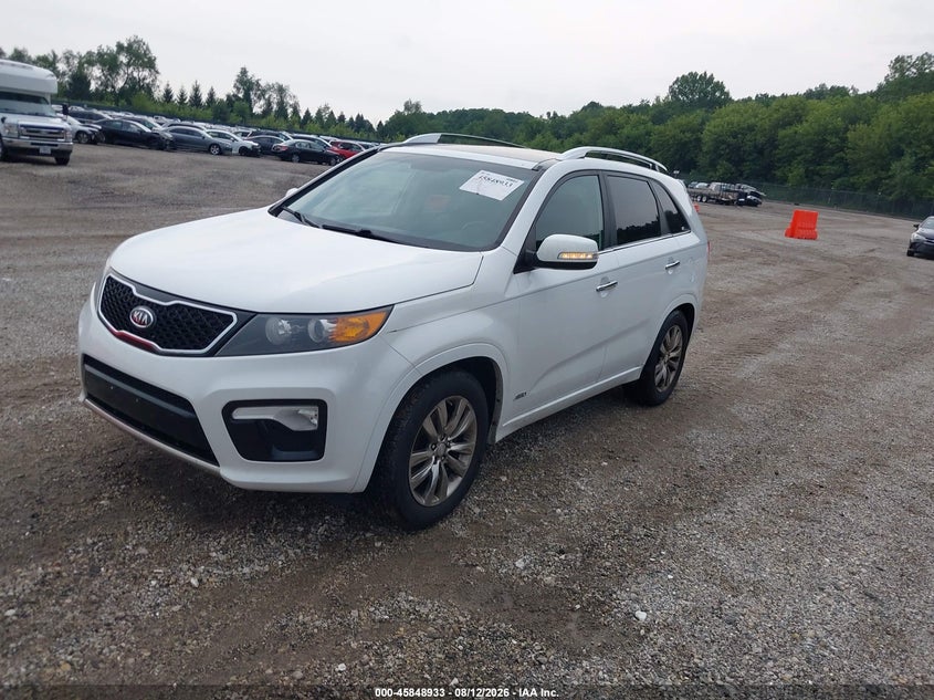 2012 Kia Sorento VIN 5XYKWDA20CG304863 IAAI salvage auction — NORMAL WEAR, Clear (Illinois), sold $1,375 on 2026-09-10 (photo 2)