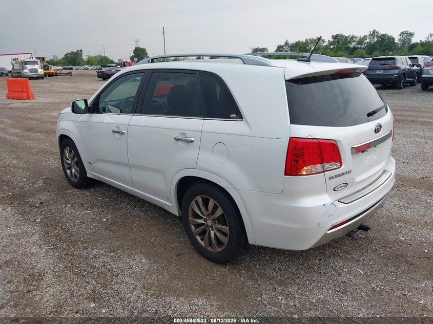 2012 Kia Sorento VIN 5XYKWDA20CG304863 IAAI salvage auction — NORMAL WEAR, Clear (Illinois), sold $1,375 on 2026-09-10 (photo 3)