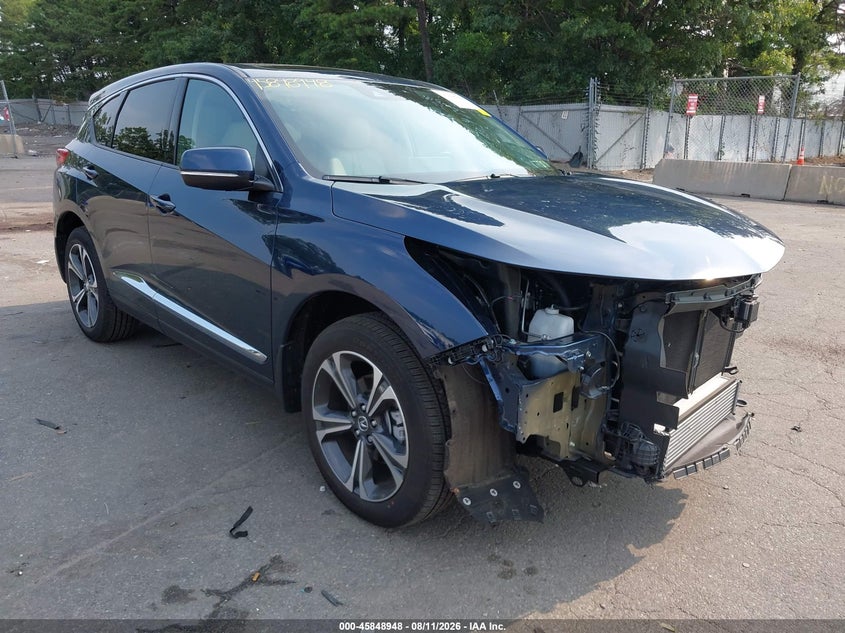 2025 Acura Rdx VIN 5J8TC2H55SL004113 IAAI salvage auction — FRONT END, Wait Title, sold $10,900 on 2026-08-25 (photo 1)