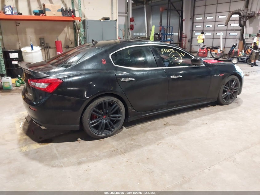2015 Maserati Ghibli VIN ZAM57RTA0F1138050 IAAI salvage auction — ALL OVER, Original (Ohio), sold $2,225 on 2026-08-14 (photo 4)
