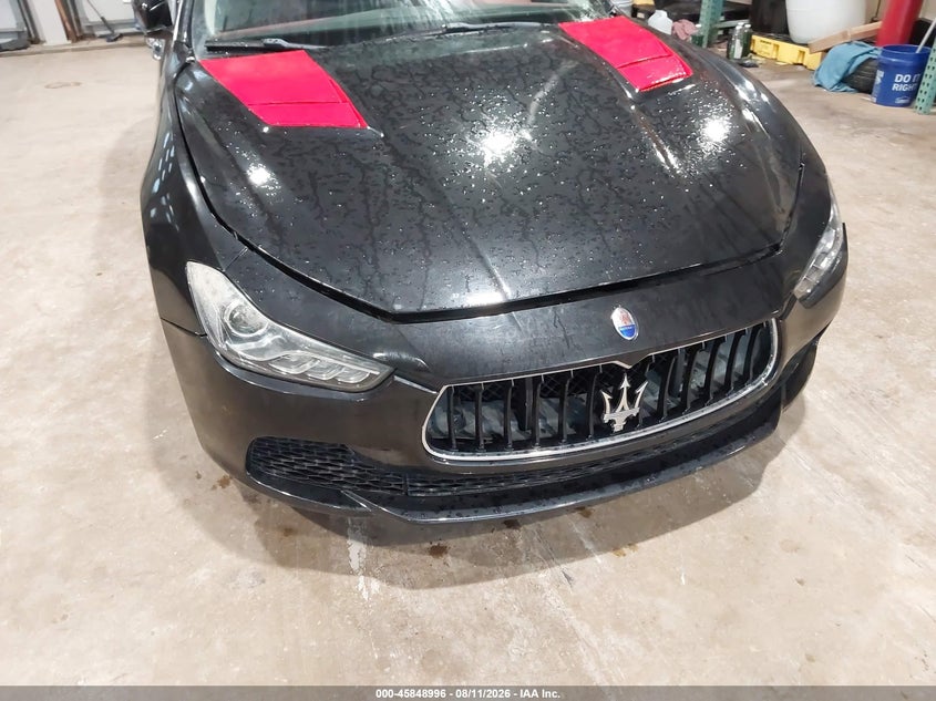 2015 Maserati Ghibli VIN ZAM57RTA0F1138050 IAAI salvage auction — ALL OVER, Original (Ohio), sold $2,225 on 2026-08-14 (photo 6)