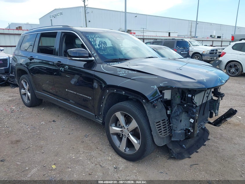 2022 Jeep Grand cherokee VIN 1C4RJJBG3N8529049 — IAAI salvage auction photo