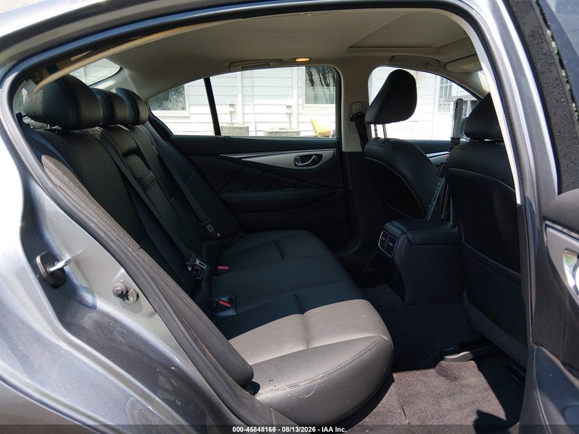 2019 Infiniti Q50 VIN JN1EV7AR1KM591855 IAAI salvage auction — SIDE, Salvage Title, sold $10,300 on 2026-09-27 (photo 8)