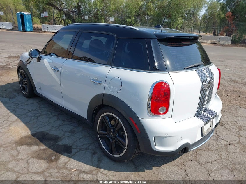 2012 Mini VIN WMWZC3C57CWL81075 IAAI salvage auction — UNKNOWN, Salvage Title, sold $850 on 2026-08-18 (photo 3)