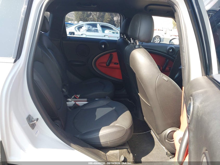 2012 Mini VIN WMWZC3C57CWL81075 IAAI salvage auction — UNKNOWN, Salvage Title, sold $850 on 2026-08-18 (photo 8)