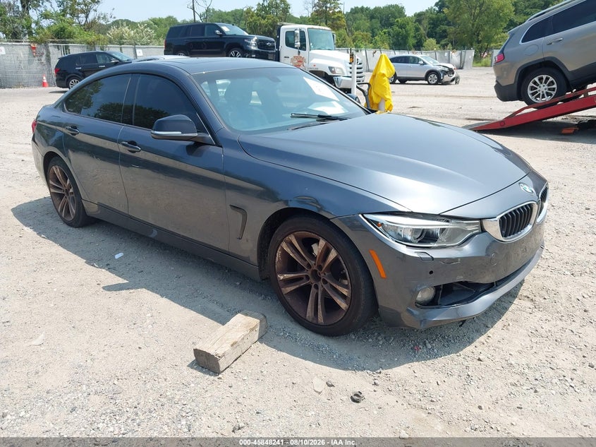2015 BMW 4 series VIN WBA4C9C50FD331602 IAAI salvage auction — NORMAL WEAR, Clear (Pennsylvania), sold $1,500 on 2026-09-01 (photo 1)