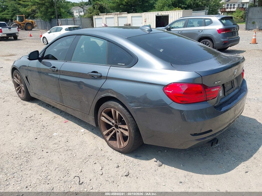 2015 BMW 4 series VIN WBA4C9C50FD331602 IAAI salvage auction — NORMAL WEAR, Clear (Pennsylvania), sold $1,500 on 2026-09-01 (photo 3)