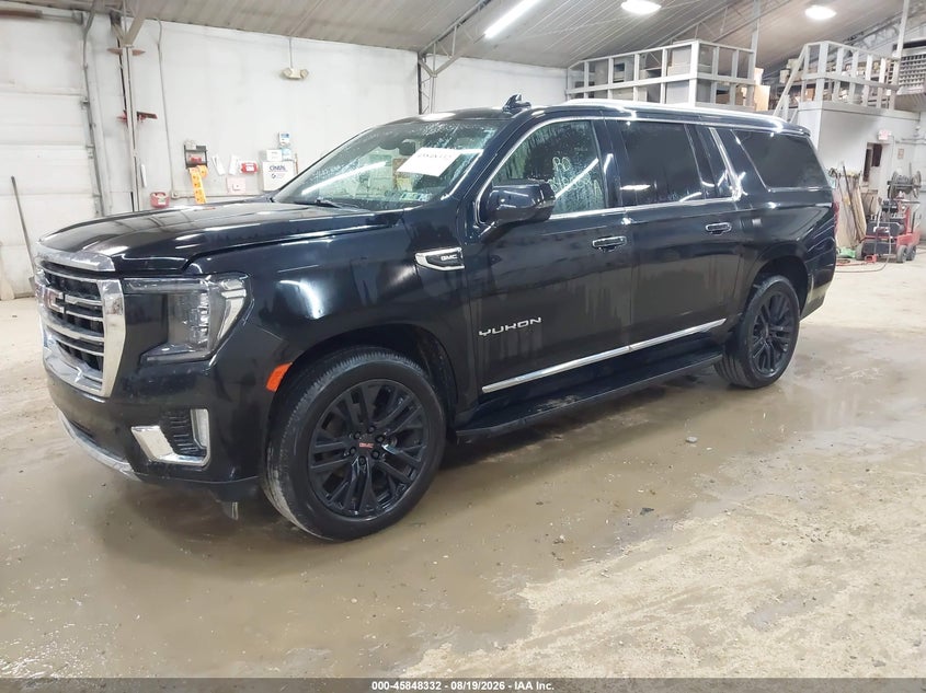 2021 Gmc Yukon VIN 1GKS2GKDXMR443483 IAAI salvage auction — HAIL, Salvage (Pennsylvania), sold $15,900 on 2026-08-27 (photo 2)