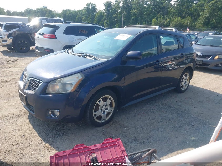 2009 Pontiac Vibe VIN 5Y2SP67099Z437467 IAAI salvage auction — NORMAL WEAR, Clear (Massachusetts), sold $500 on 2026-09-11 (photo 2)