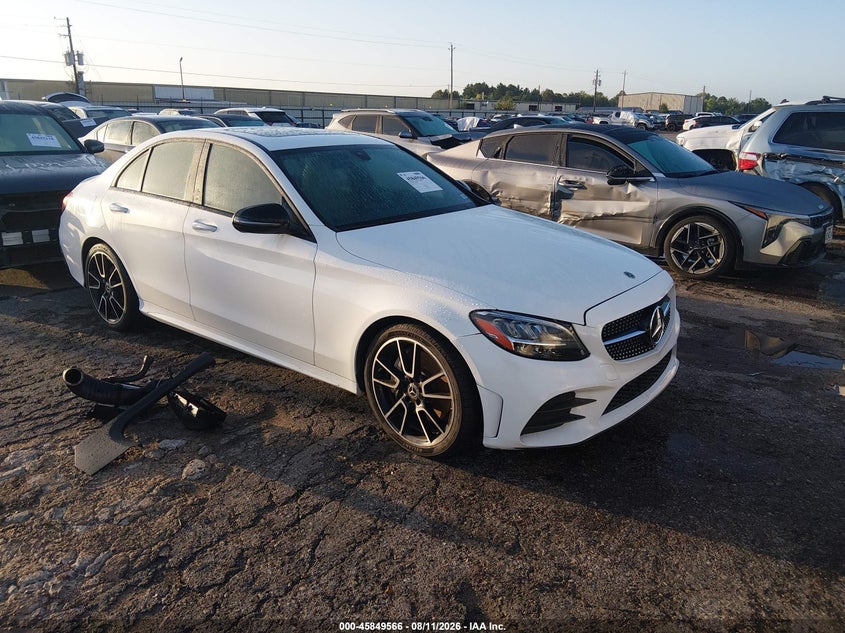 2020 Mercedes-benz C-klasse VIN 55SWF8DB7LU334744 — IAAI salvage auction photo