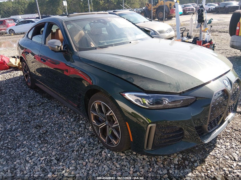 2024 BMW I4 VIN WBY33AW05RFS13312 — IAAI salvage auction photo
