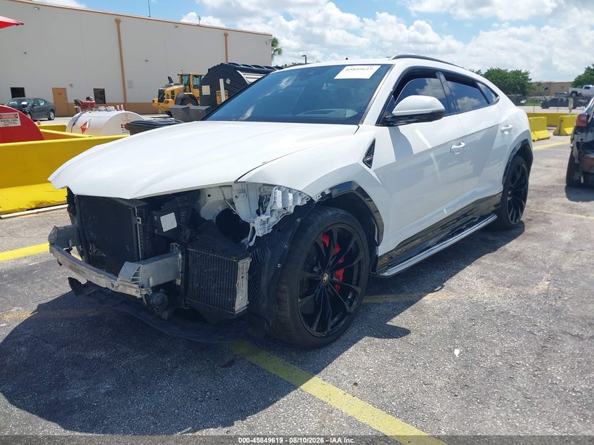 2019 Lamborghini Urus VIN ZPBUA1ZL7KLA04560 IAAI salvage auction — ALL OVER, Salvage Title, sold $101,025 on 2026-08-13 (photo 2)