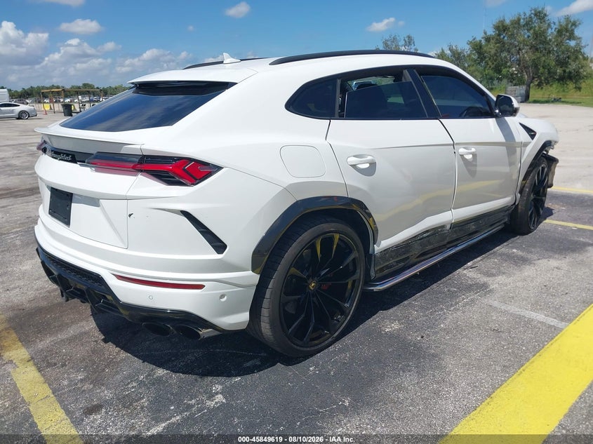 2019 Lamborghini Urus VIN ZPBUA1ZL7KLA04560 IAAI salvage auction — ALL OVER, Salvage Title, sold $101,025 on 2026-08-13 (photo 4)
