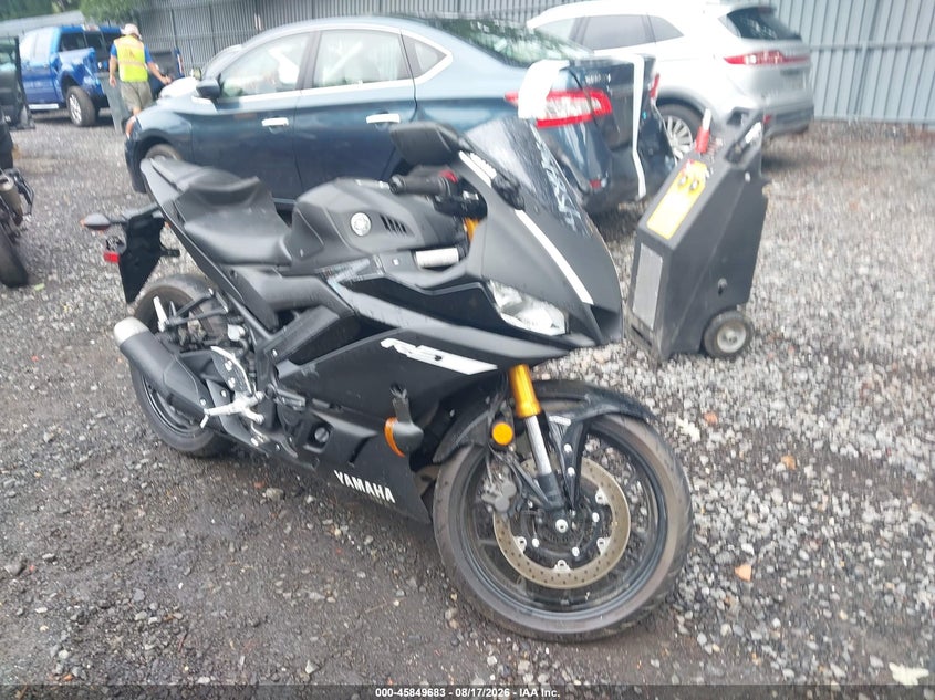 2019 Yamaha Yzf VIN MH3RH18Y5KK001220 IAAI salvage auction — NORMAL WEAR, Clear (New Jersey), sold $1,200 on 2026-08-19 (photo 1)