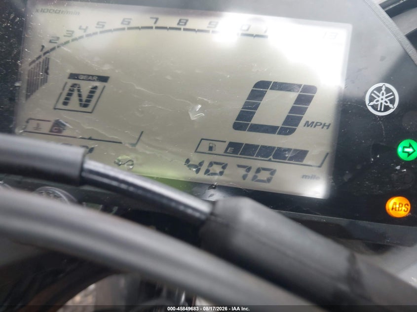 2019 Yamaha Yzf VIN MH3RH18Y5KK001220 IAAI salvage auction — NORMAL WEAR, Clear (New Jersey), sold $1,200 on 2026-08-19 (photo 7)
