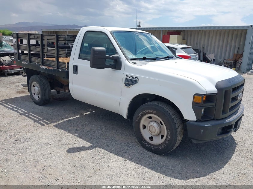 2008 Ford F-550 super duty VIN 1FDNF20538ED54455 — IAAI salvage auction photo